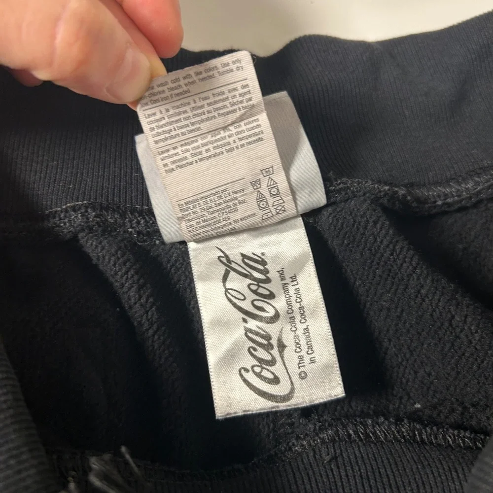 Champion x Coca Cola Sweats Black Joggers Reverse Weave Special Edition small‎